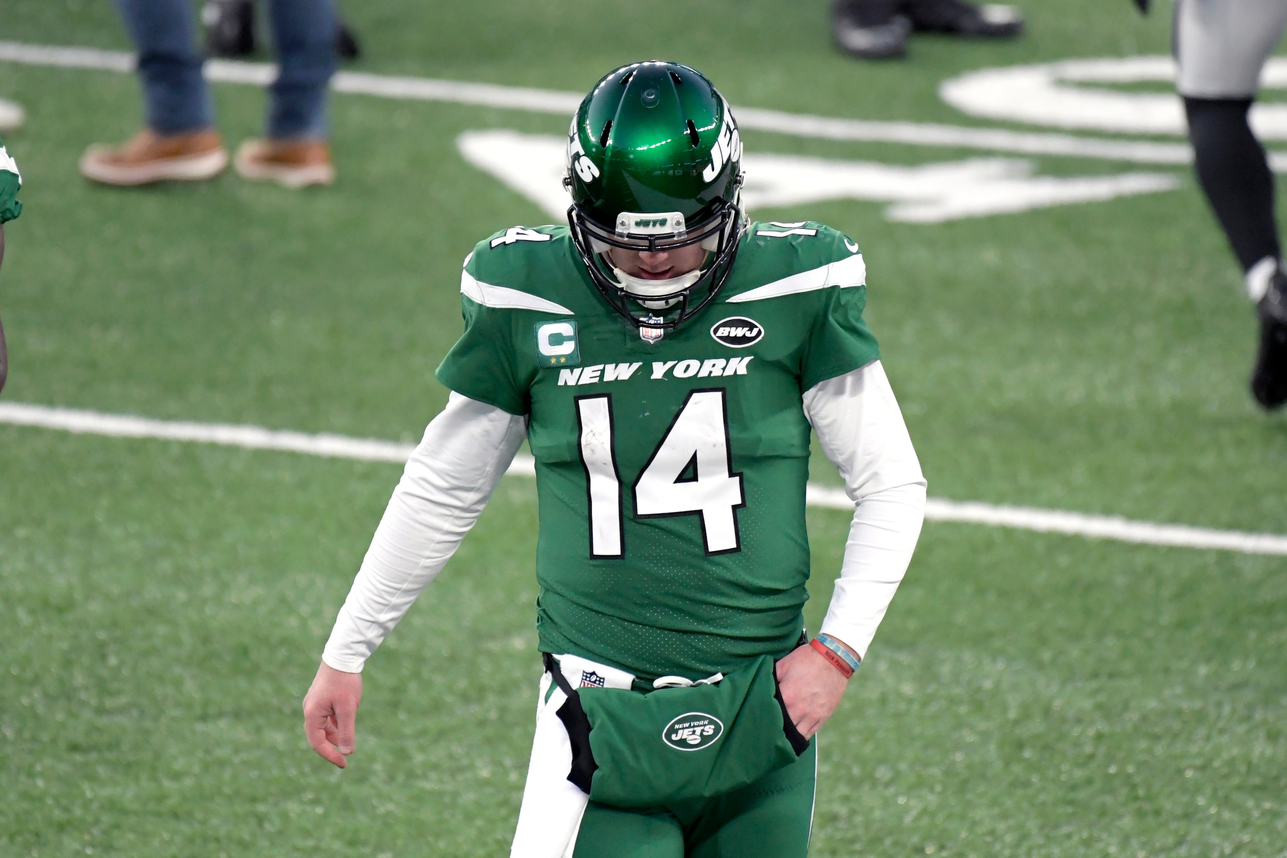 New York Jets quarterback Sam Darnold New York Jets quarterback Sam Darnold