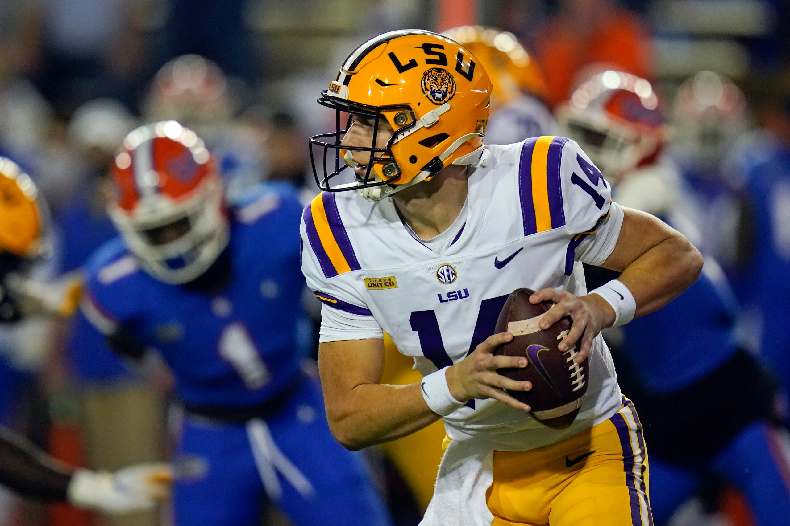 LSU QB Max Johnson scored quite the victory in his first career start. LSU QB Max Johnson scored quite the victory in his first career start.