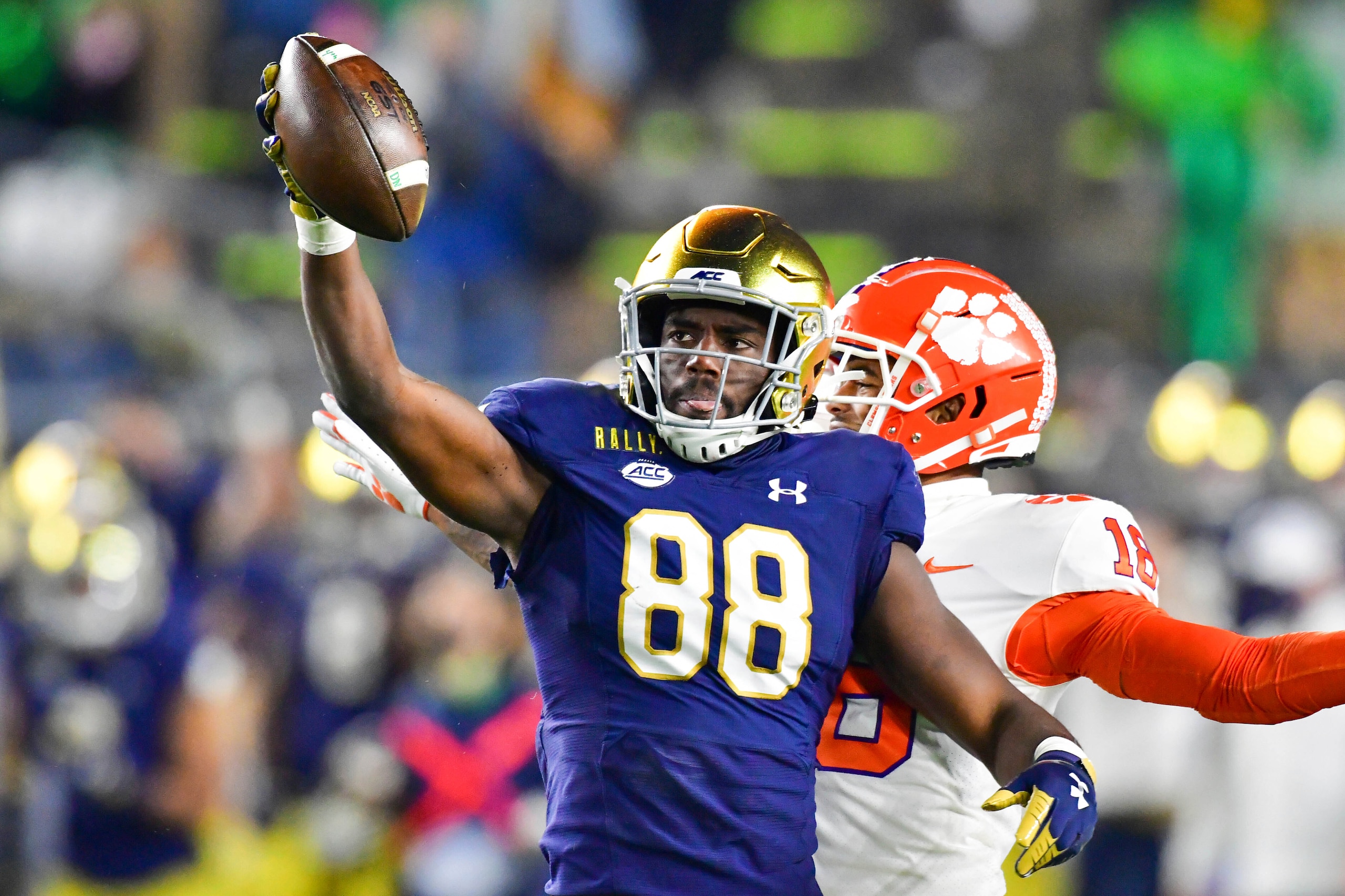 Notre Dame is aiming for another win over Clemson.