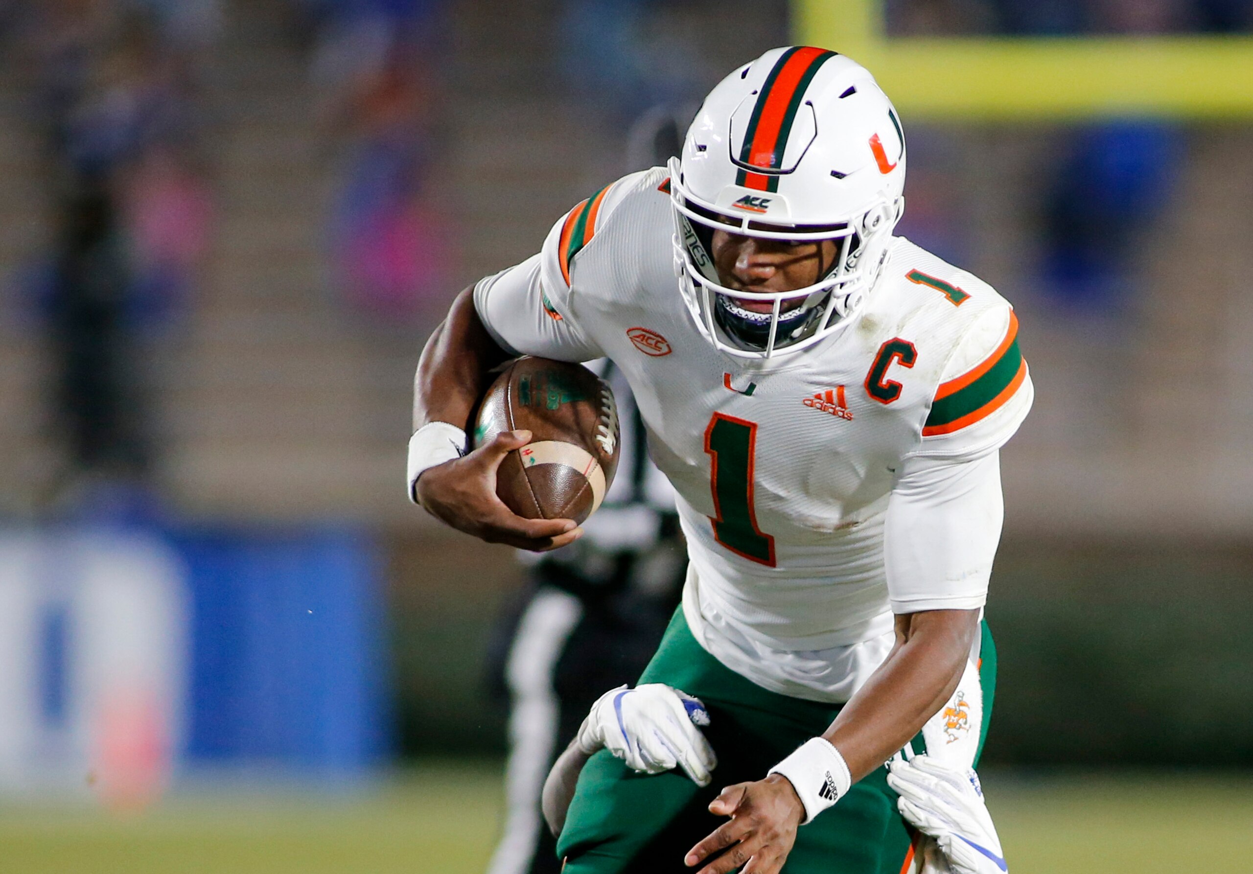 Miami QB D'Eriq King Miami QB D'Eriq King