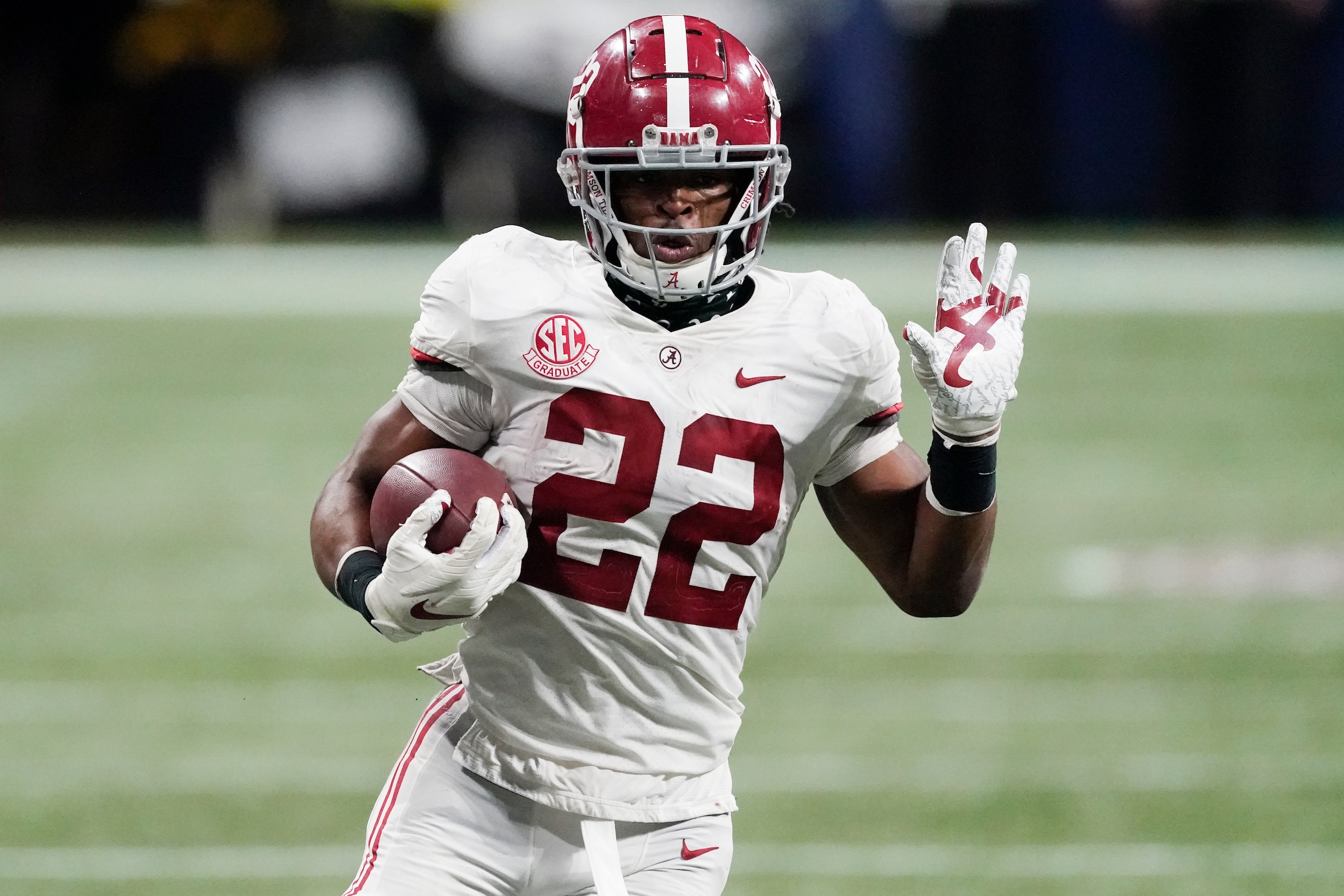 Alabama RB Najee Harris Alabama RB Najee Harris
