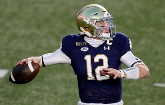 Notre Dame QB Ian Book