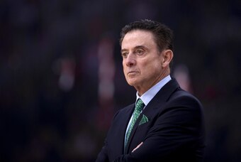 Iona head coach Rick Pitino
