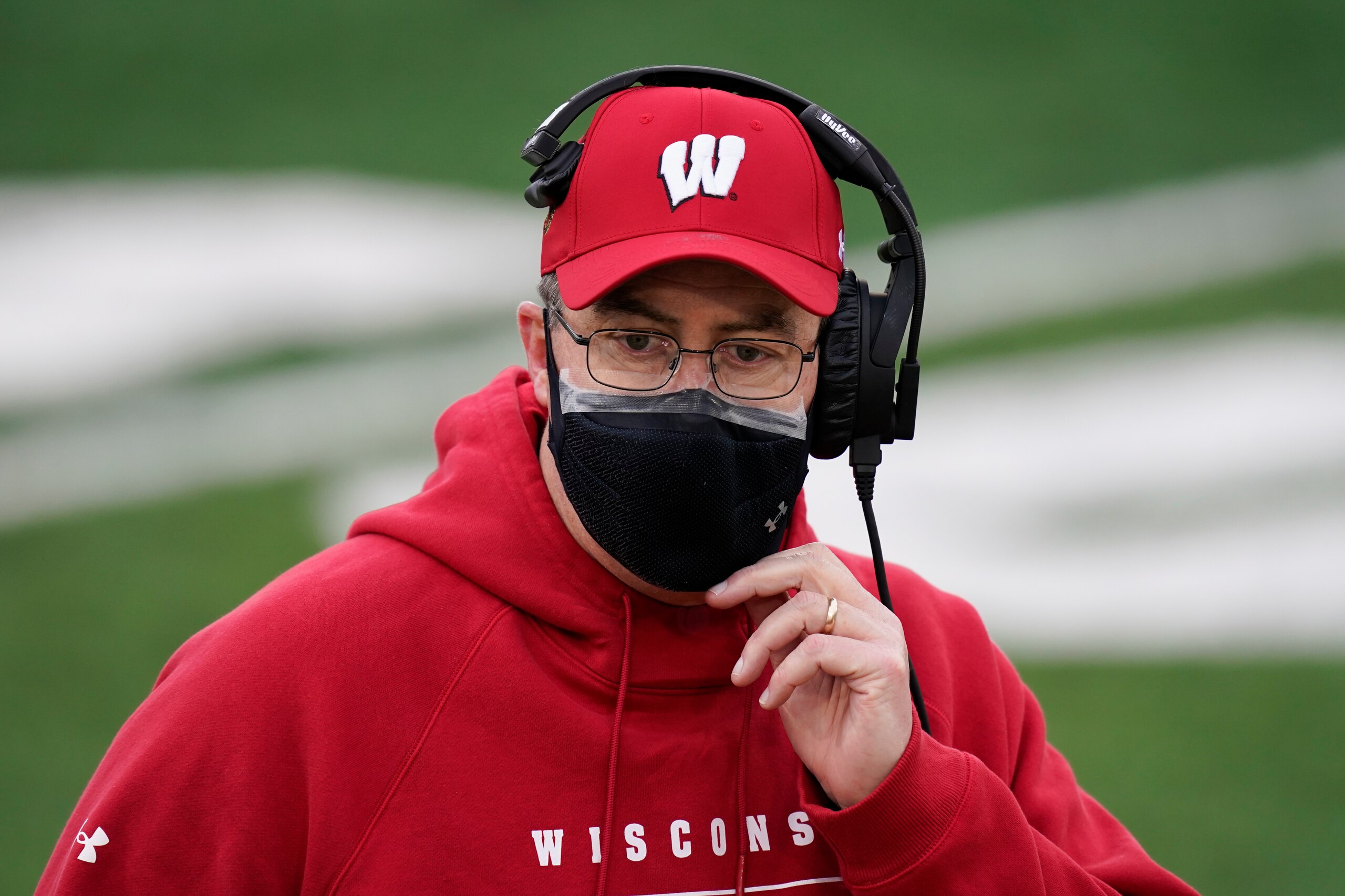 Wisconsin head coach Paul Chryst