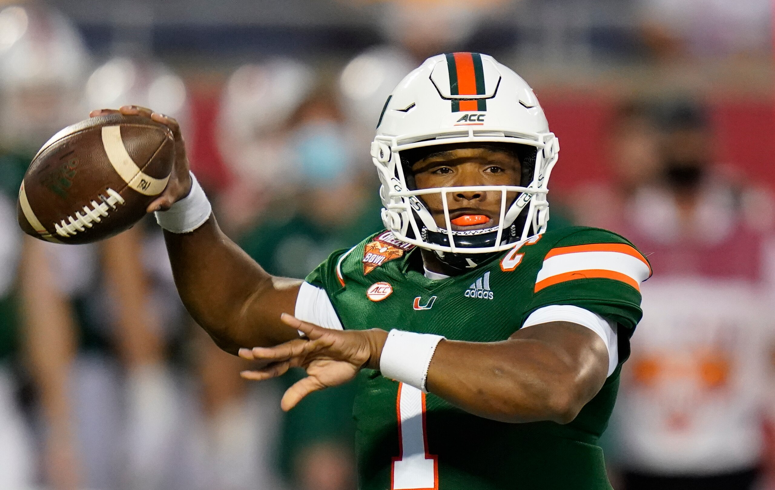 Miami QB D'Eriq King Miami QB D'Eriq King