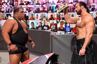 Keith Lee has his sights set on becoming WWE champion this Monday night on Raw.