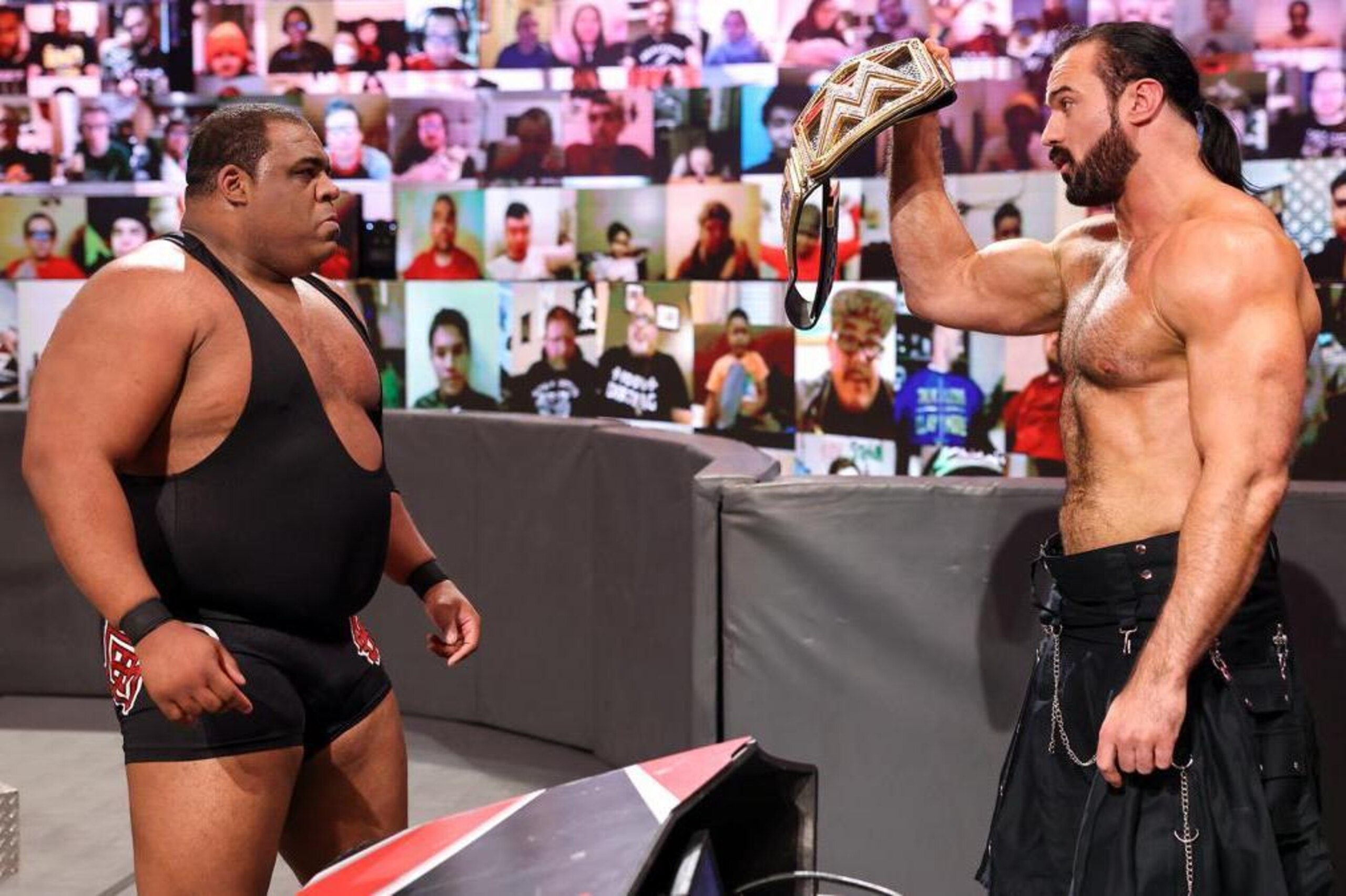 Keith Lee has his sights set on becoming WWE champion this Monday night on Raw.
