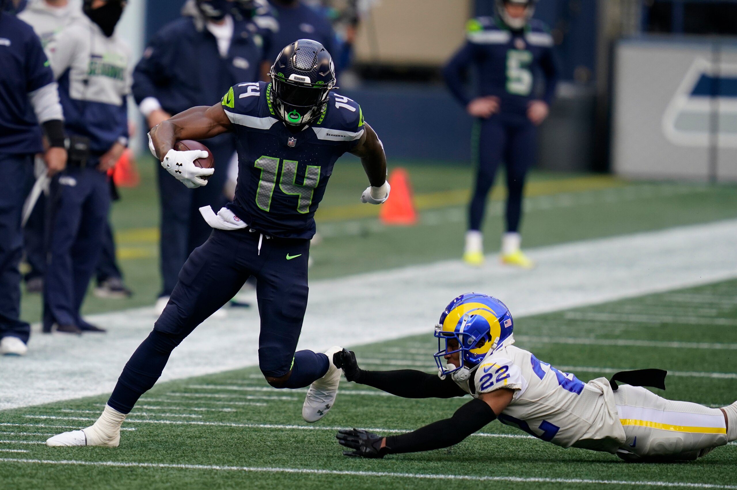 D.K. Metcalf is far too cheap despite the brutal matchup and Seattle's recent struggles.