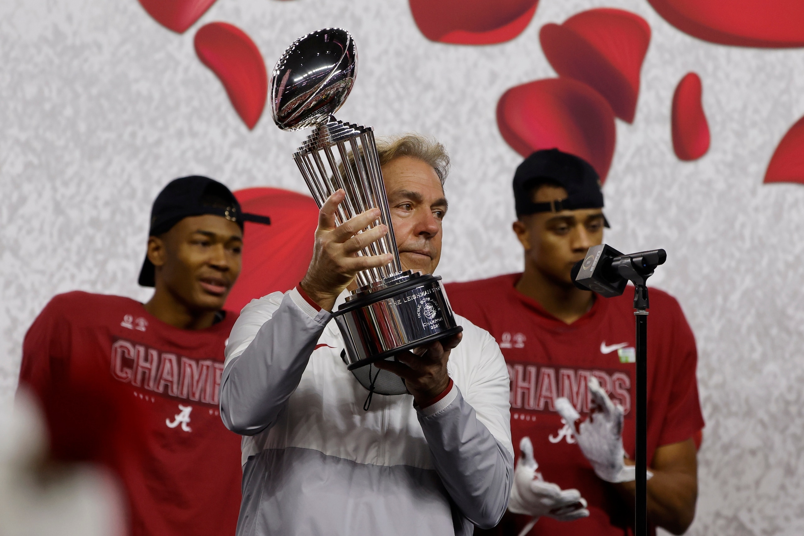 Alabama head coach Nick Saban