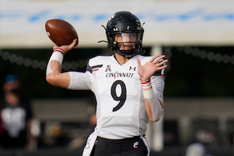 Cincinnati QB Desmond Ridder