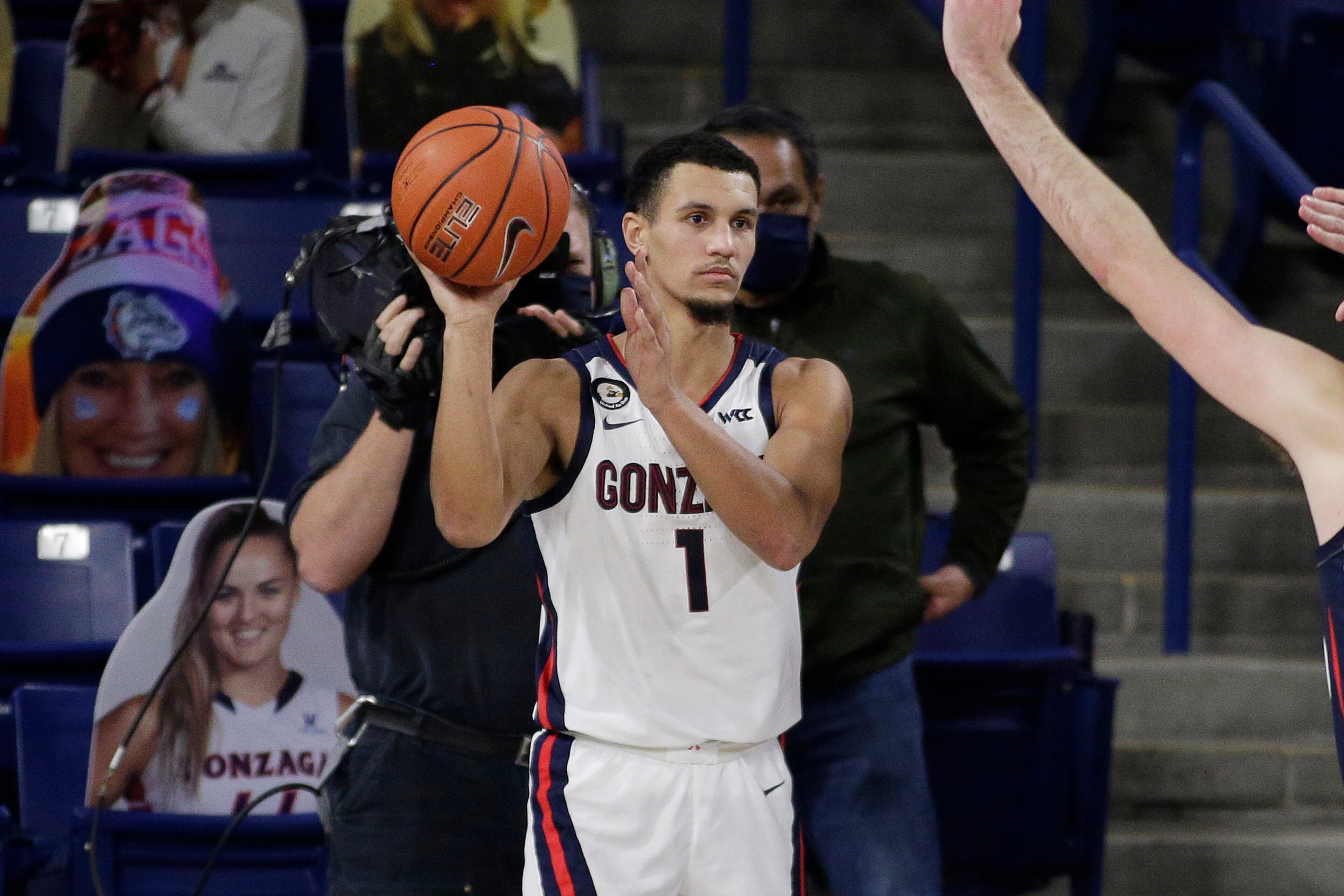 Gonzaga's Jalen Suggs Gonzaga's Jalen Suggs