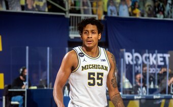 Michigan's Eli Brooks
