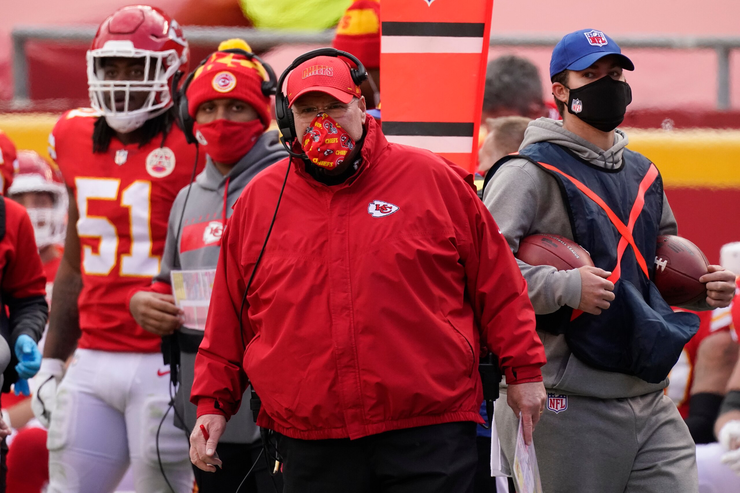 Kansas City Chiefs head coach Andy Reid