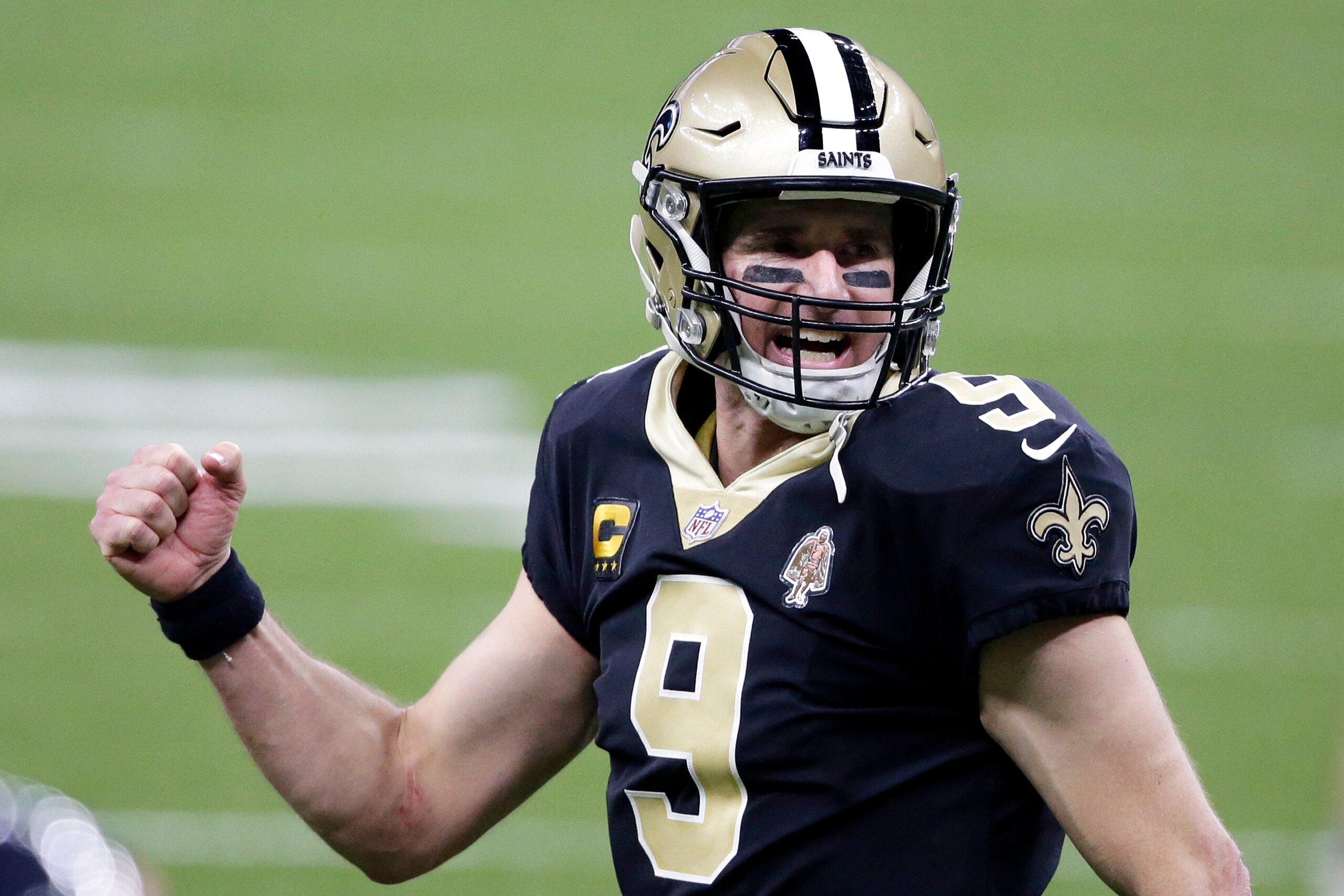New Orleans Saints quarterback Drew Brees