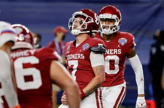 Oklahoma quarterback Spencer Rattler