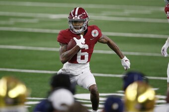 Alabama wide receiver DeVonta Smith