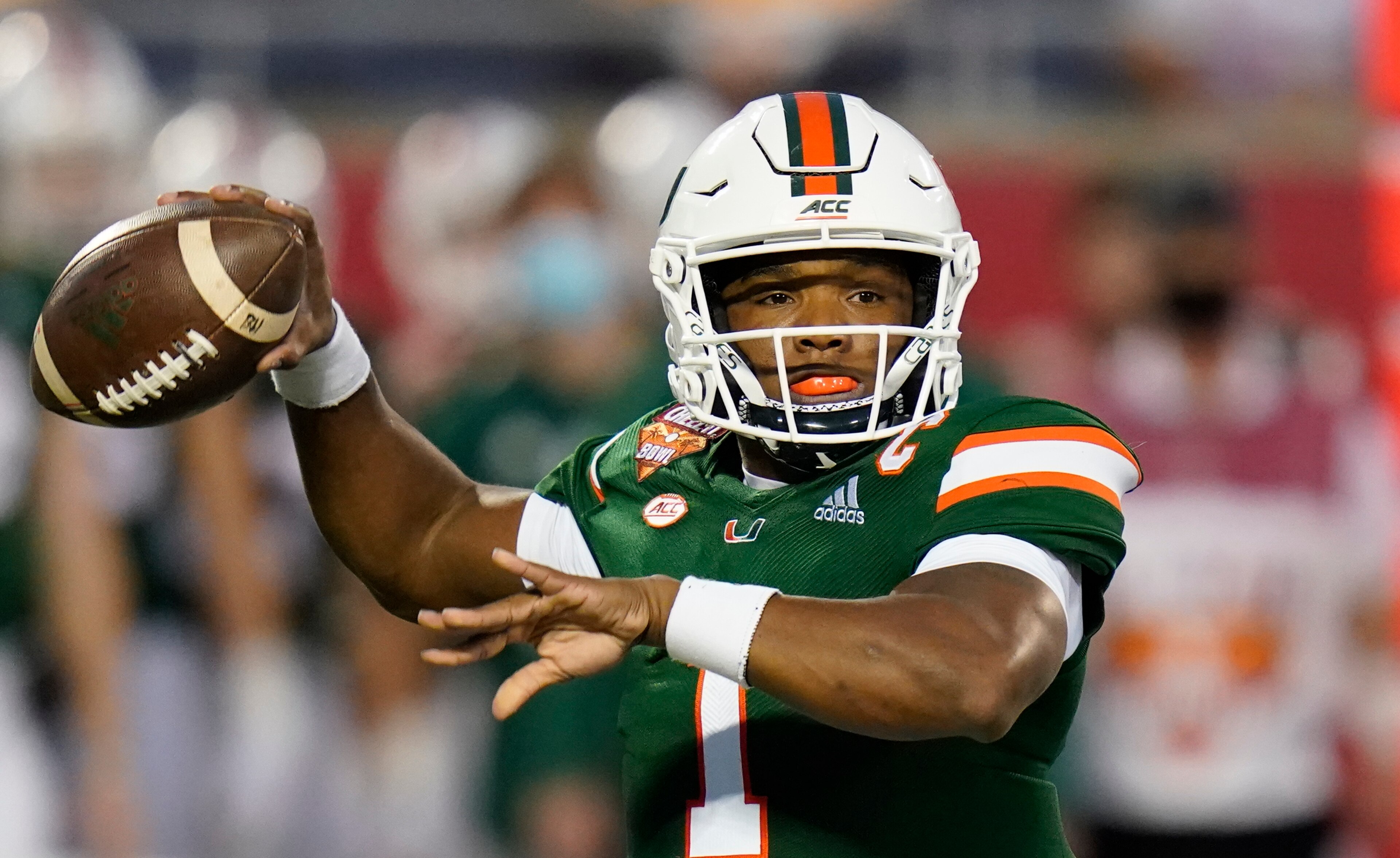 Miami QB D'Eriq King Miami QB D'Eriq King