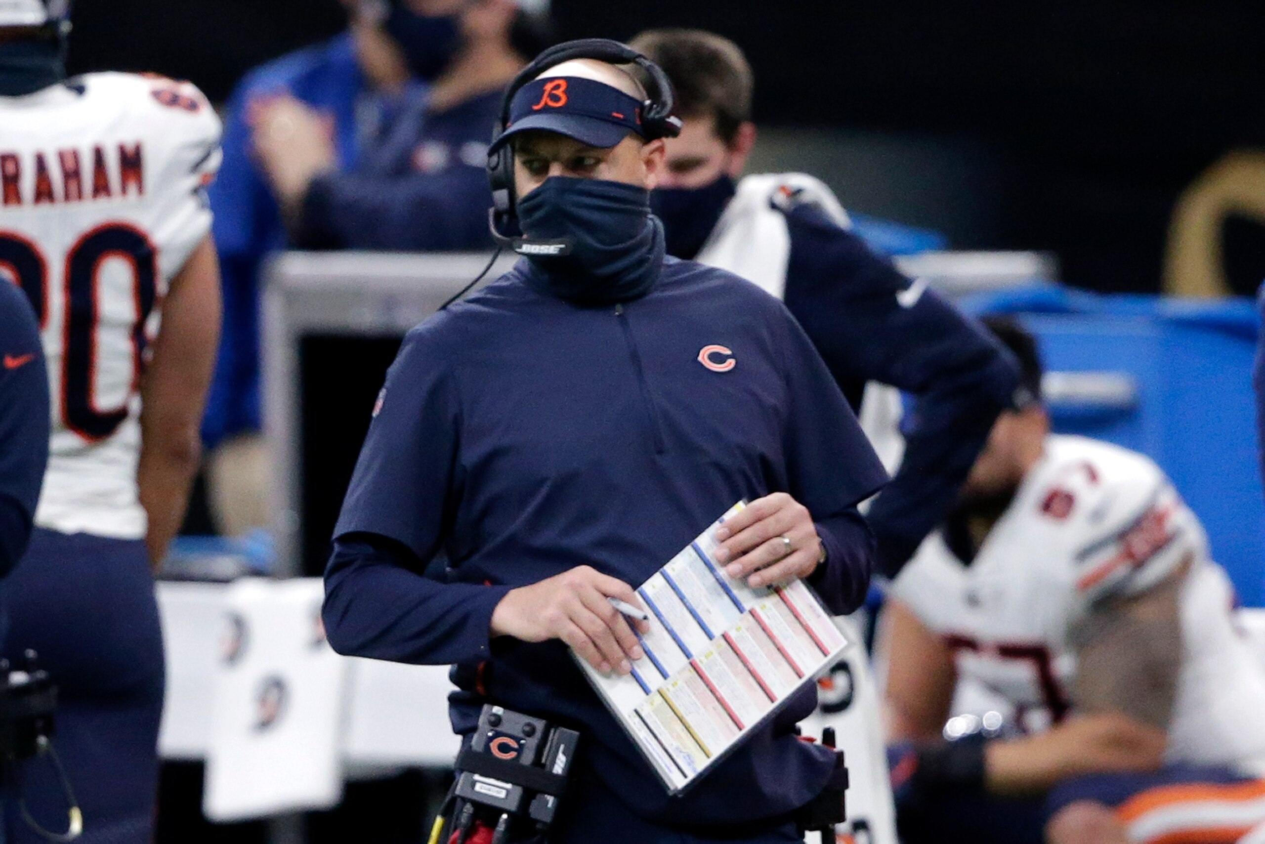 Chicago Bears head coach Matt Nagy