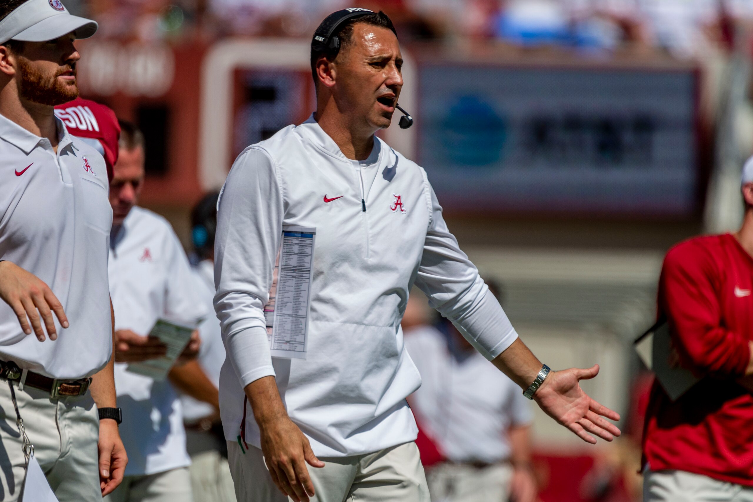 New Texas head coach Steve Sarkisian