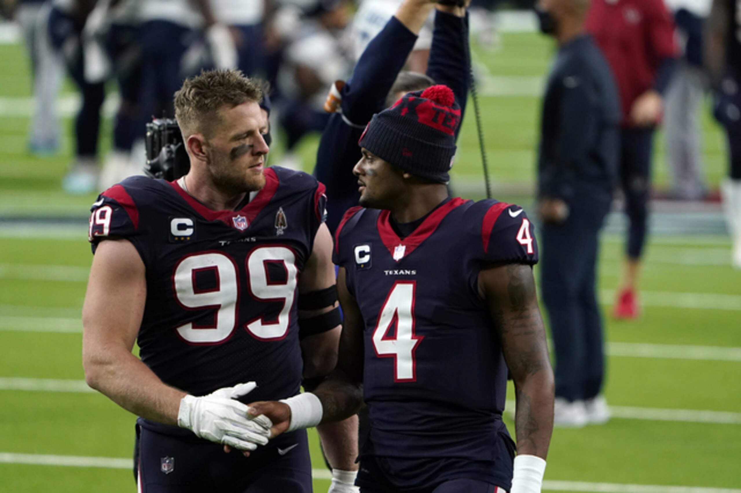 J.J. Watt and Deshaun Watson