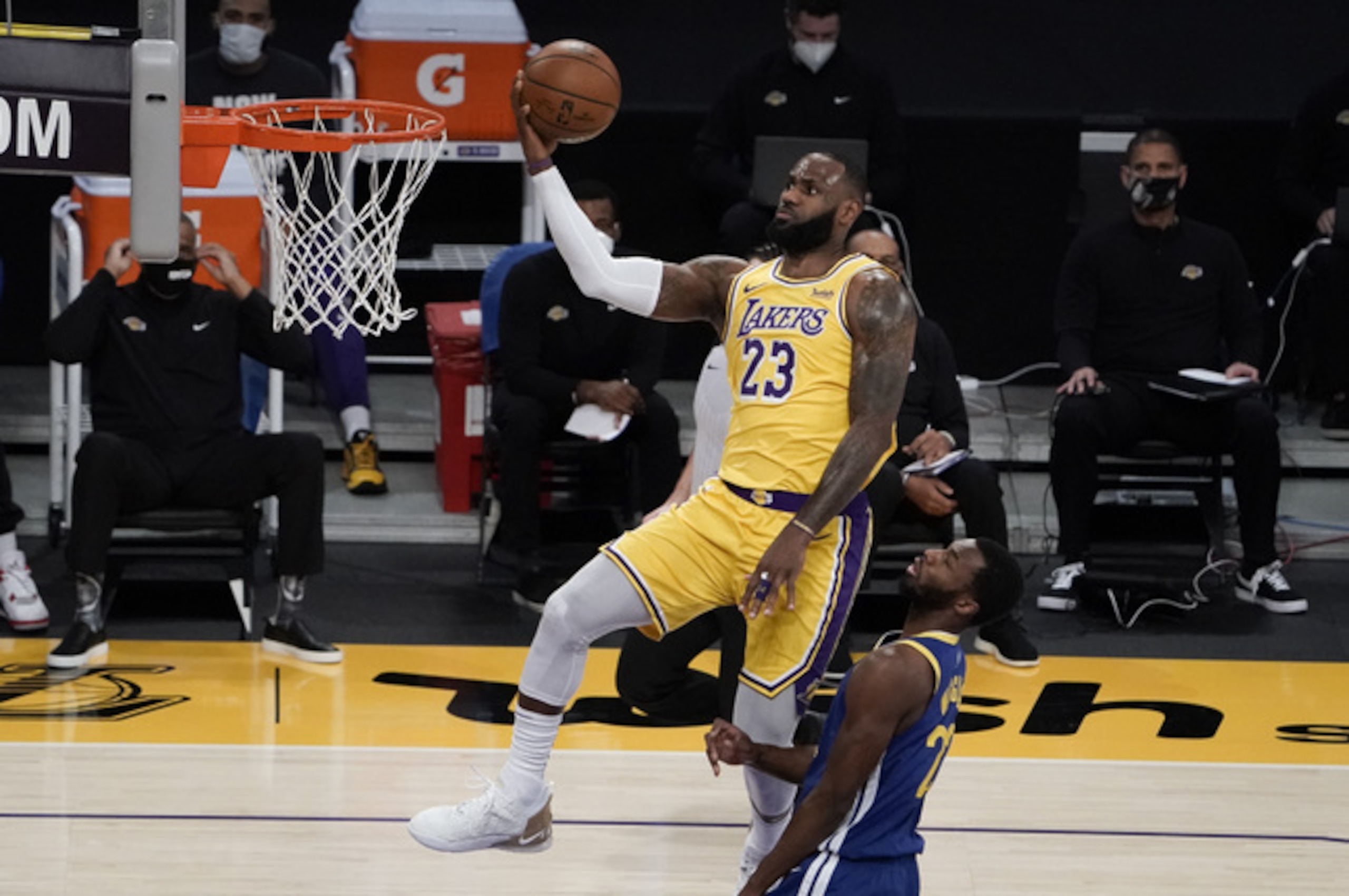 LeBron James continues to shine in his 18th NBA season.