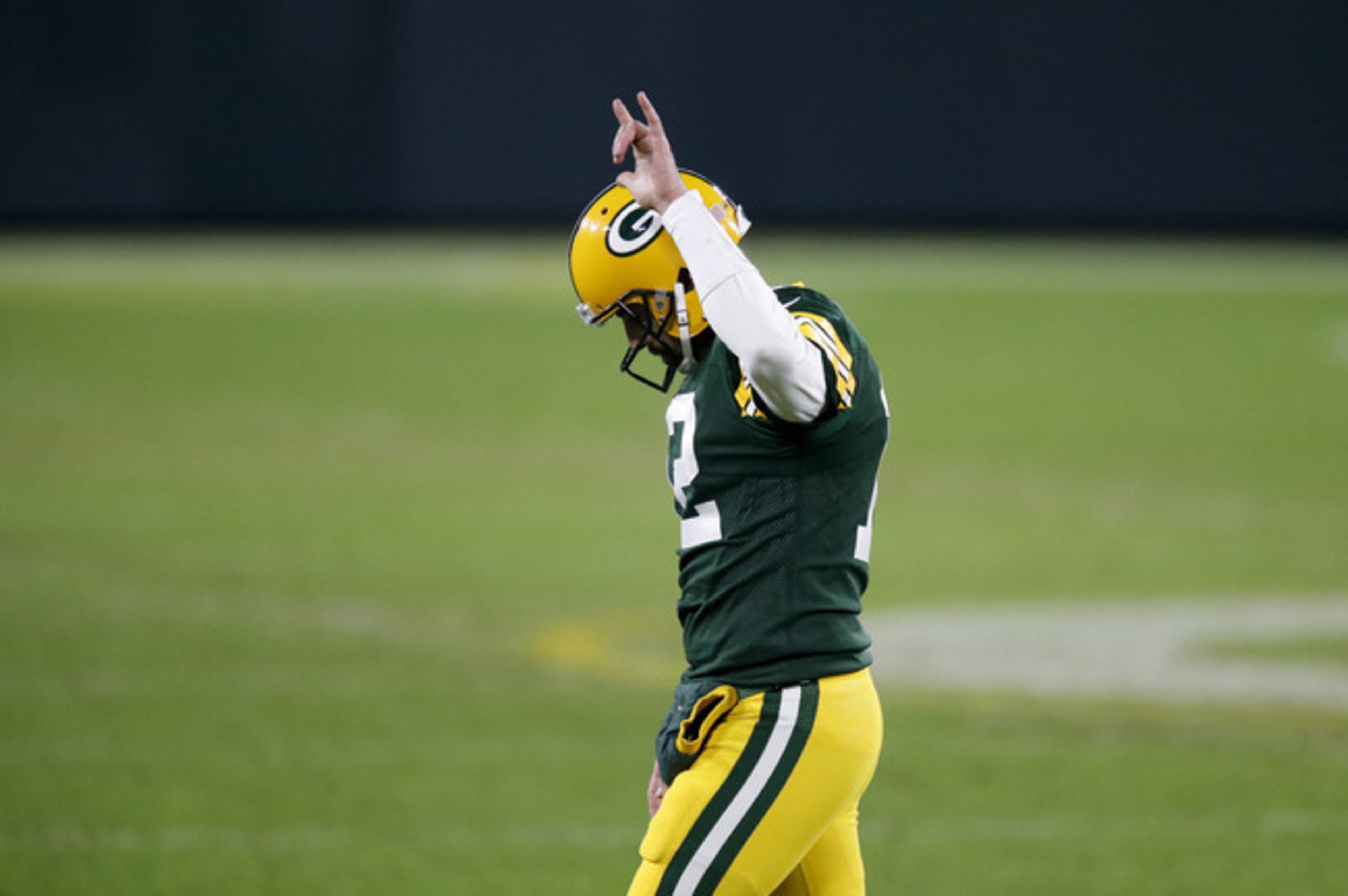 Including last week's postseason win, Rodgers has tossed 50 touchdowns in 17 games.