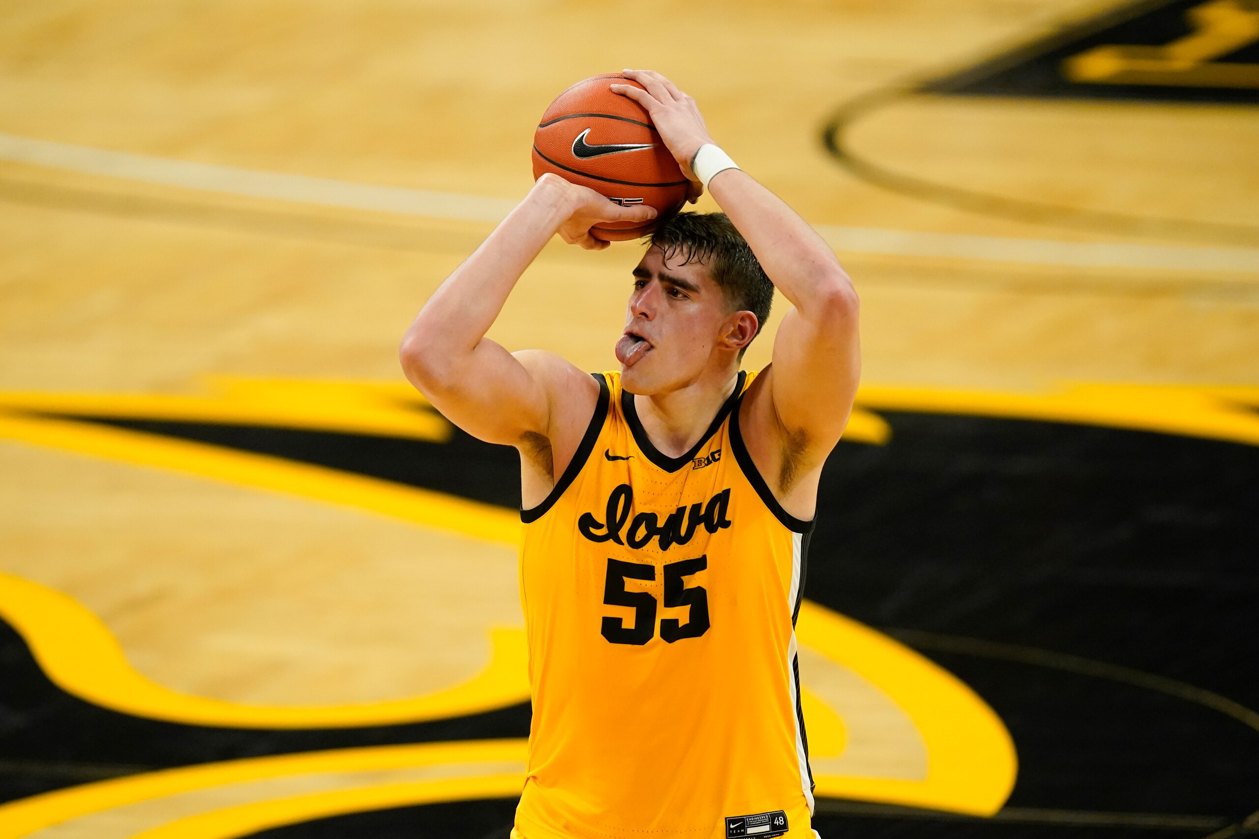 Iowa's Luka Garza Iowa's Luka Garza