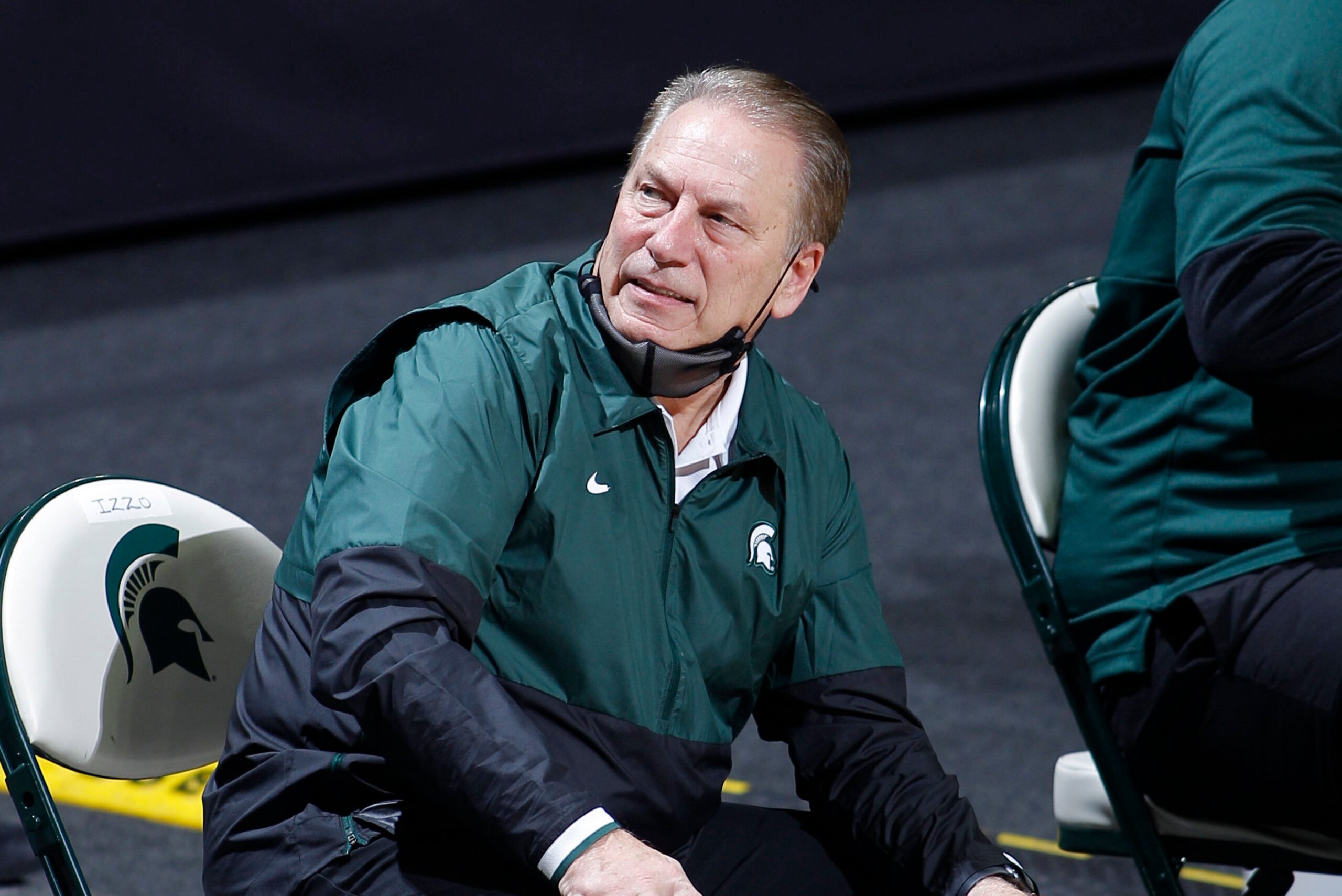 Michigan State head coach Tom Izzo