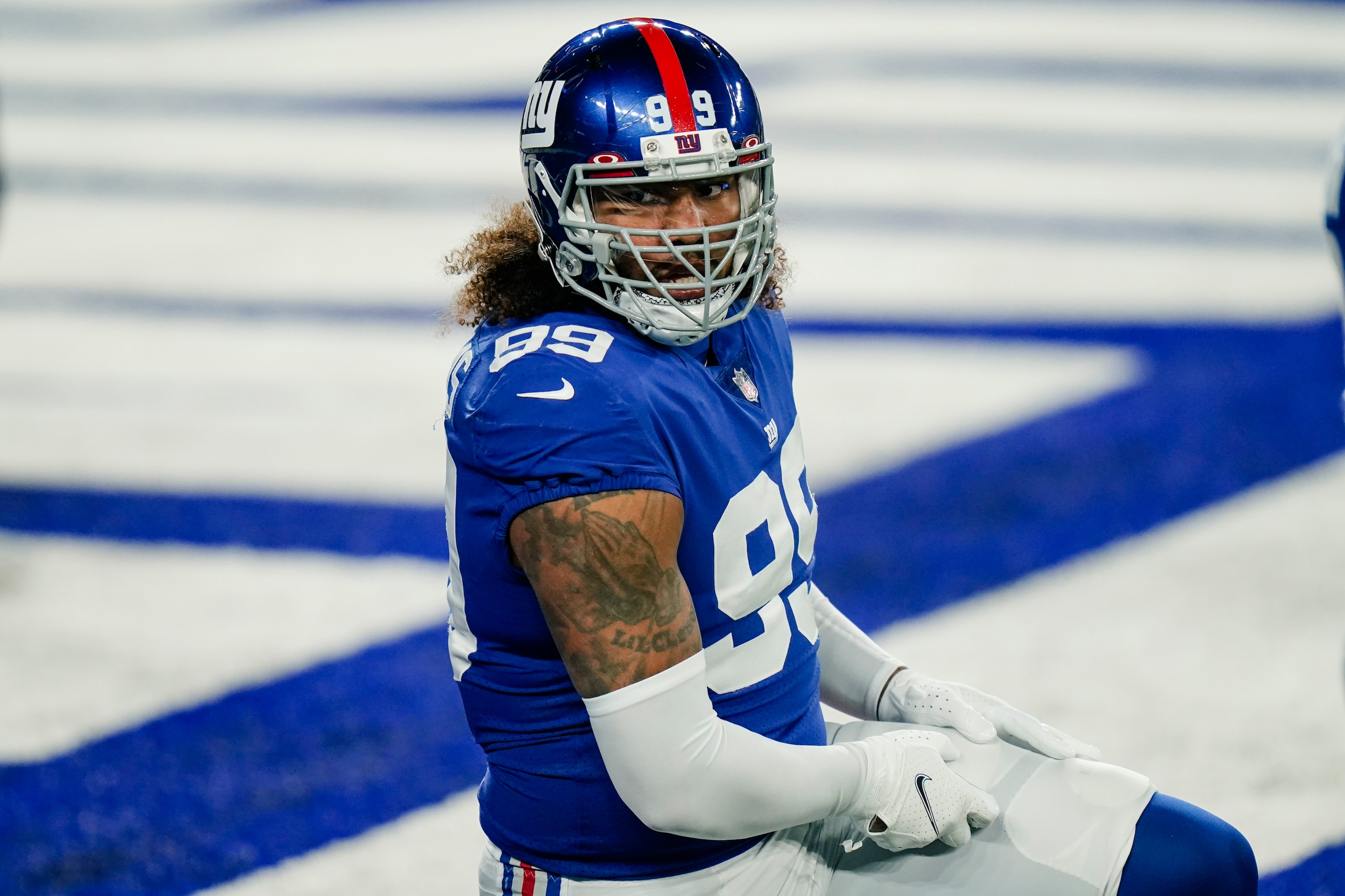 New York Giants defensive lineman Leonard Williams