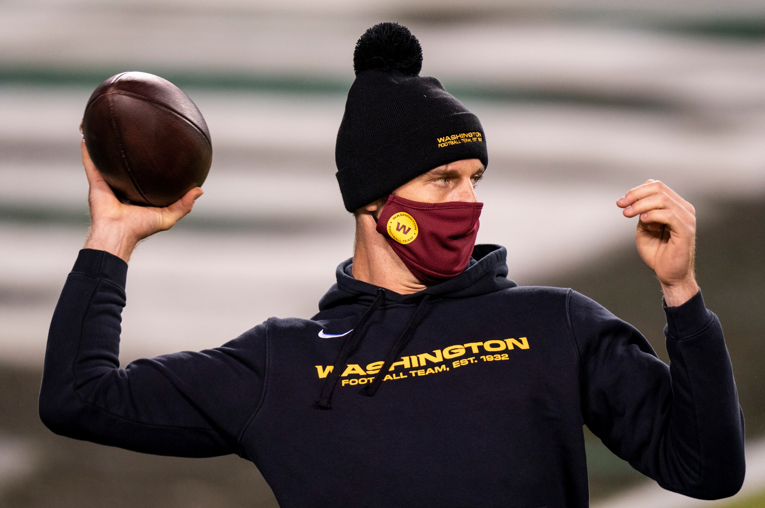 Washington Football Team quarterback Alex Smith
