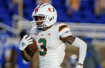 Miami WR Mike Harley Jr.