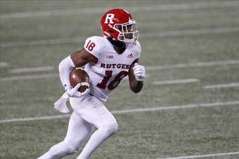 Rutgers WR Bo Melton