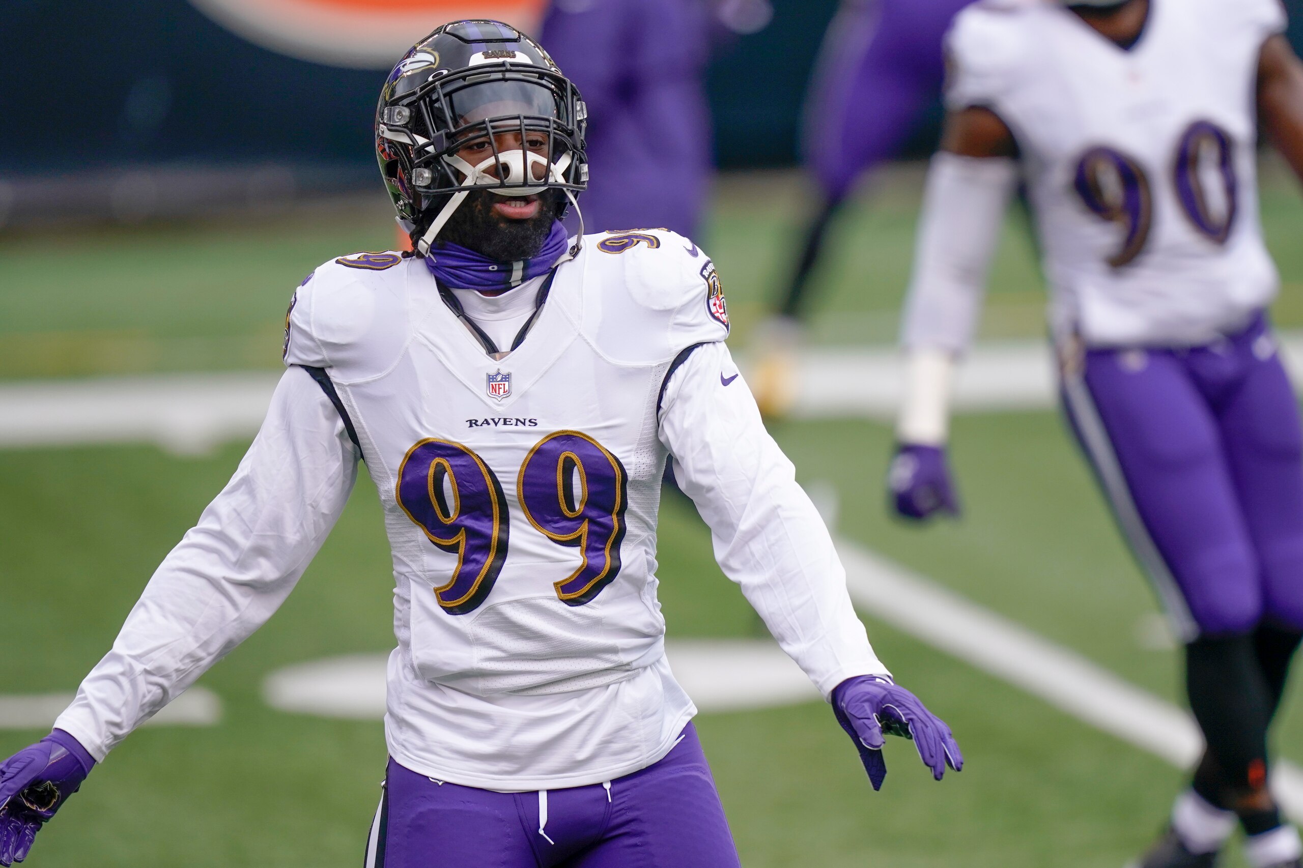Baltimore Ravens edge-rusher Matt Judon