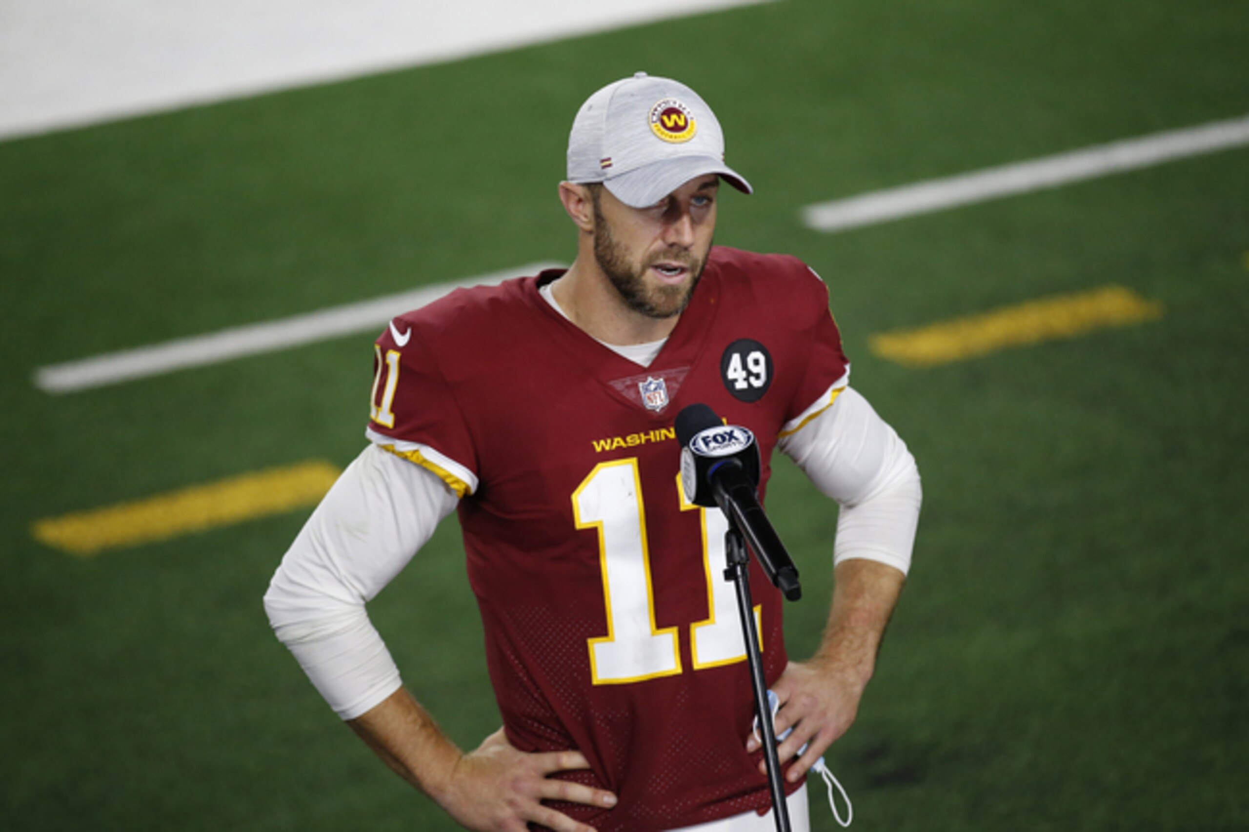 Washington Football Team quarterback Alex Smith