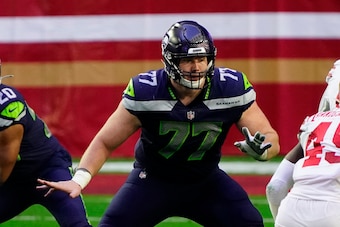 Seattle Seahawks center Ethan Pocic