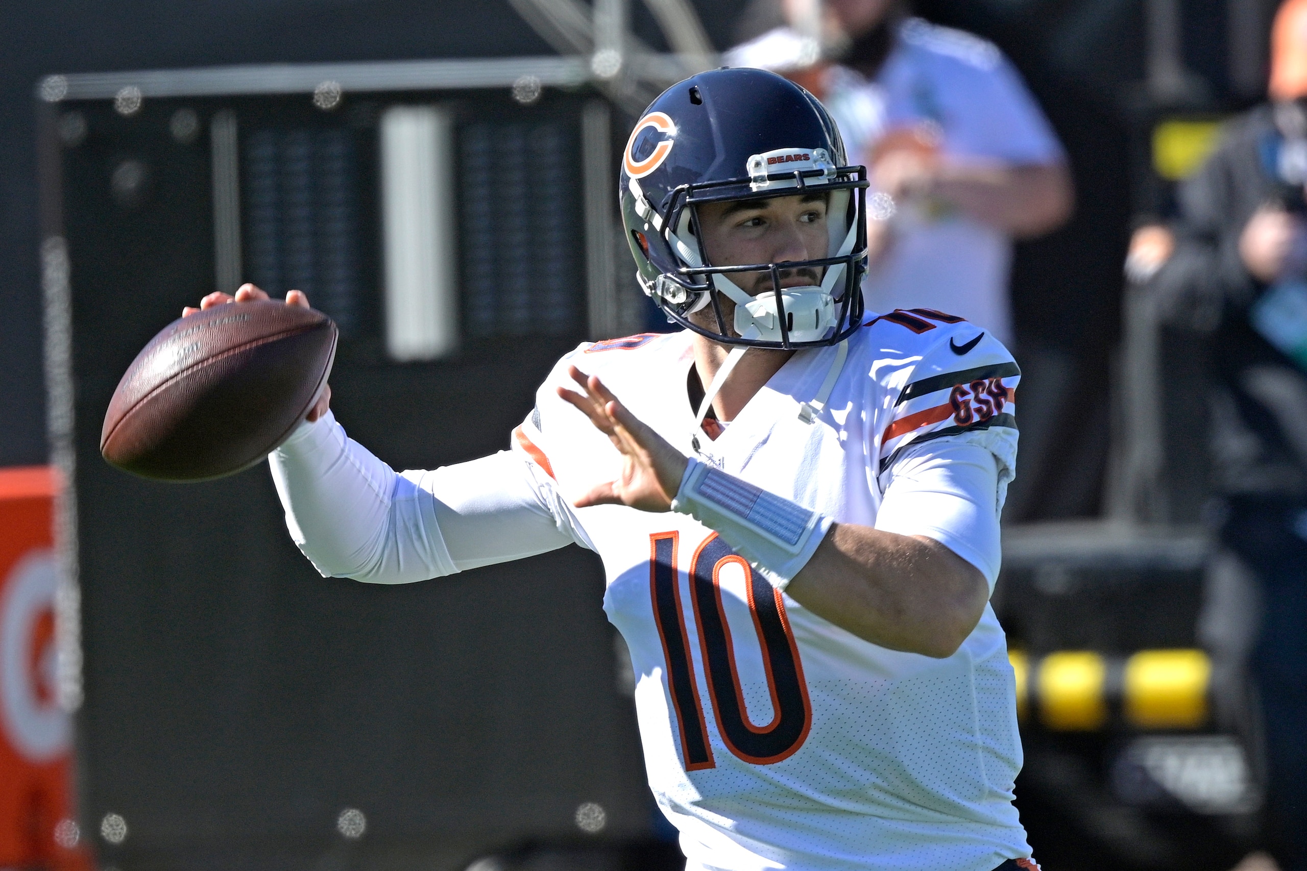 Chicago Bears quarterback Mitchell Trubisky