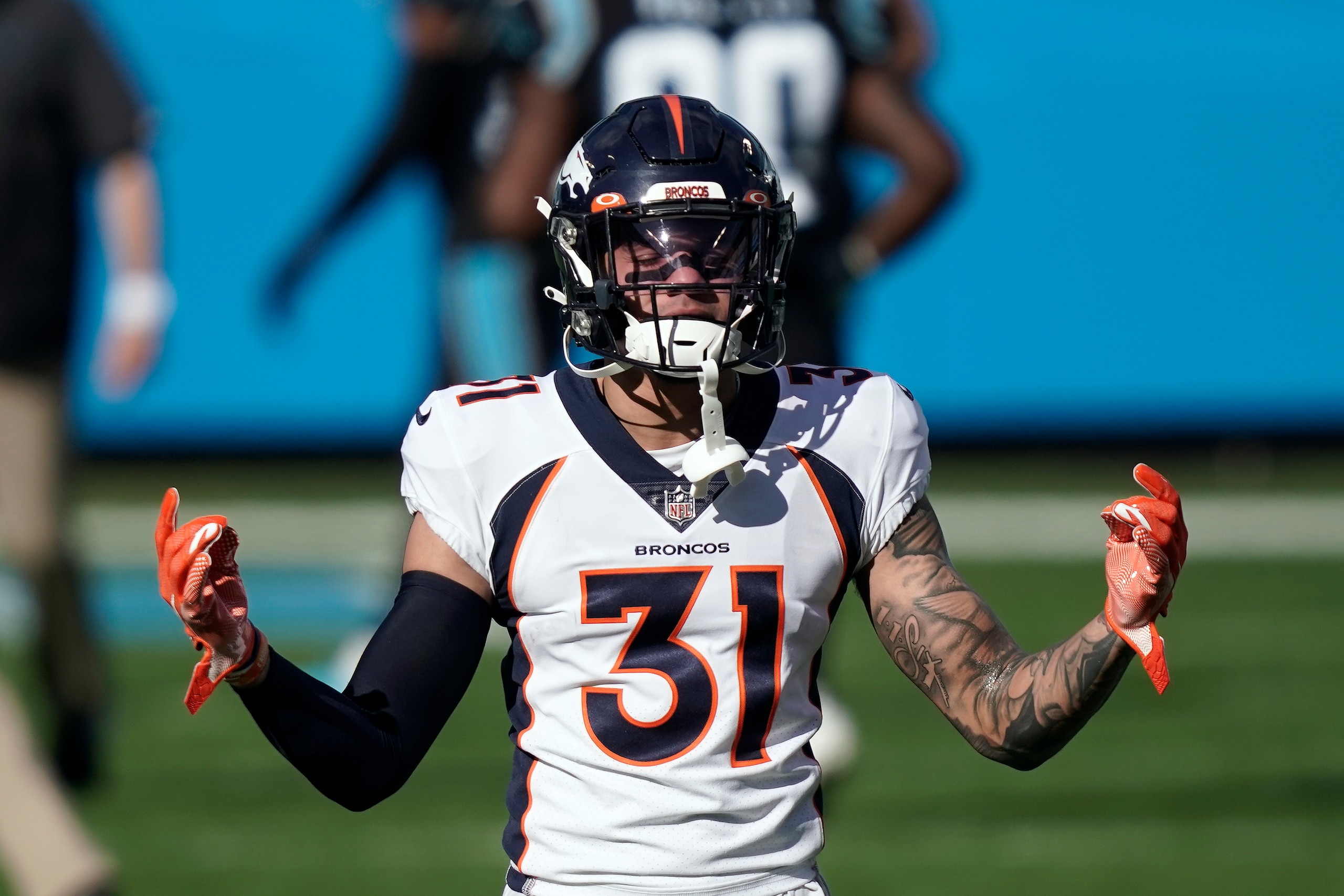 Denver Broncos safety Justin Simmons