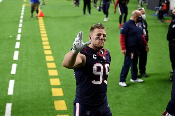 Houston Texans defensive lineman J.J. Watt