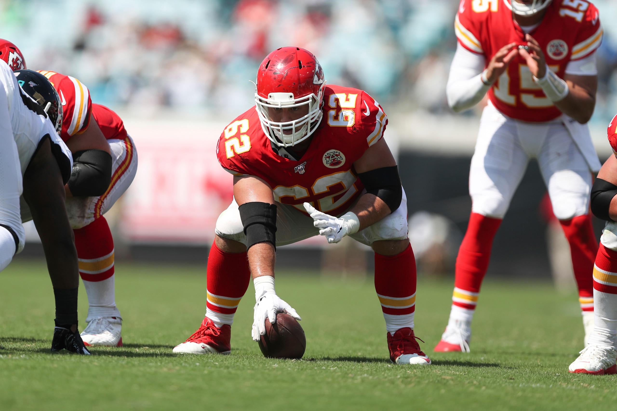 Kansas City Chiefs center Austin Reiter