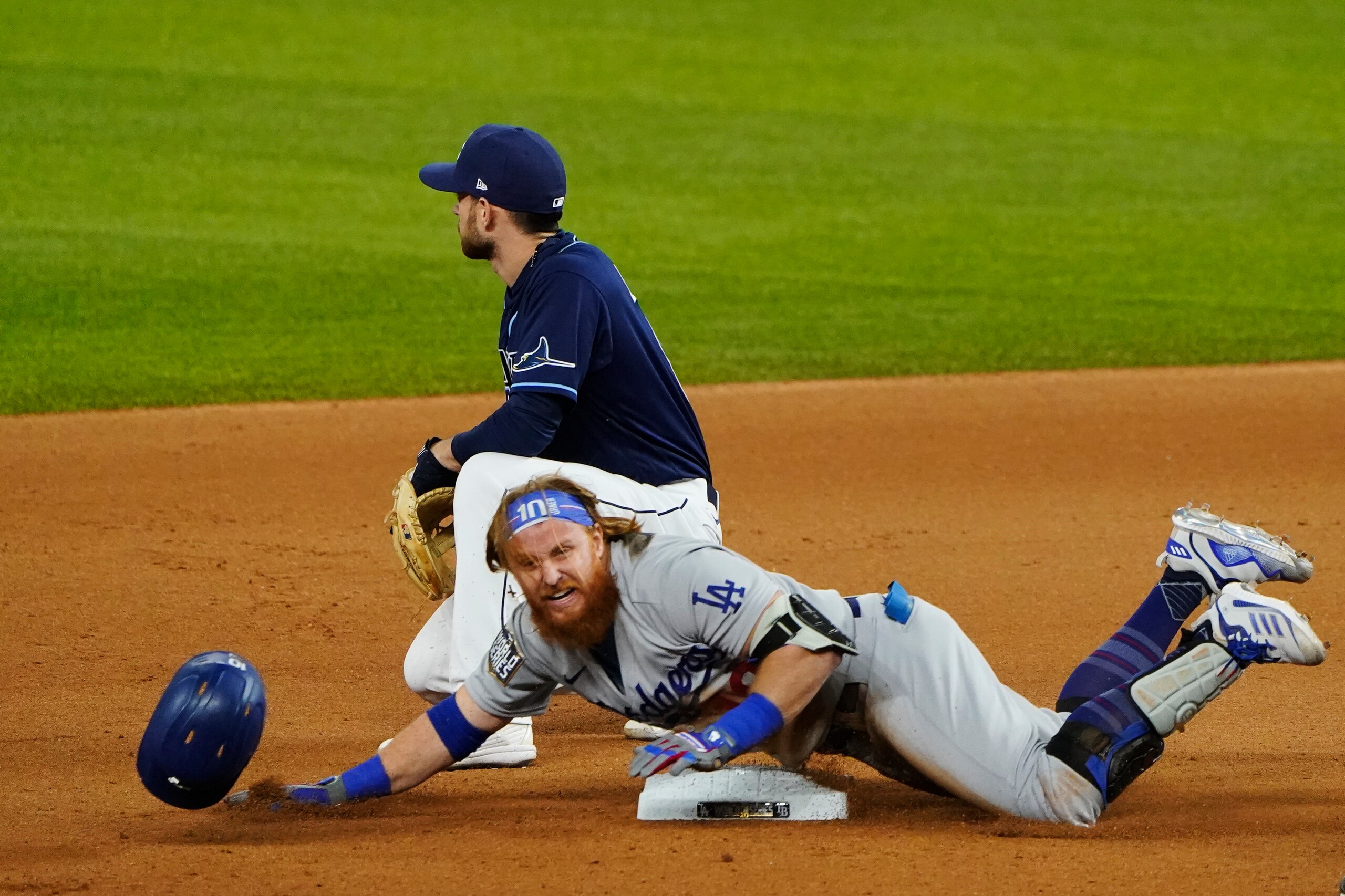 The Dodgers could still use Justin Turner at third base. The Dodgers could still use Justin Turner at third base.