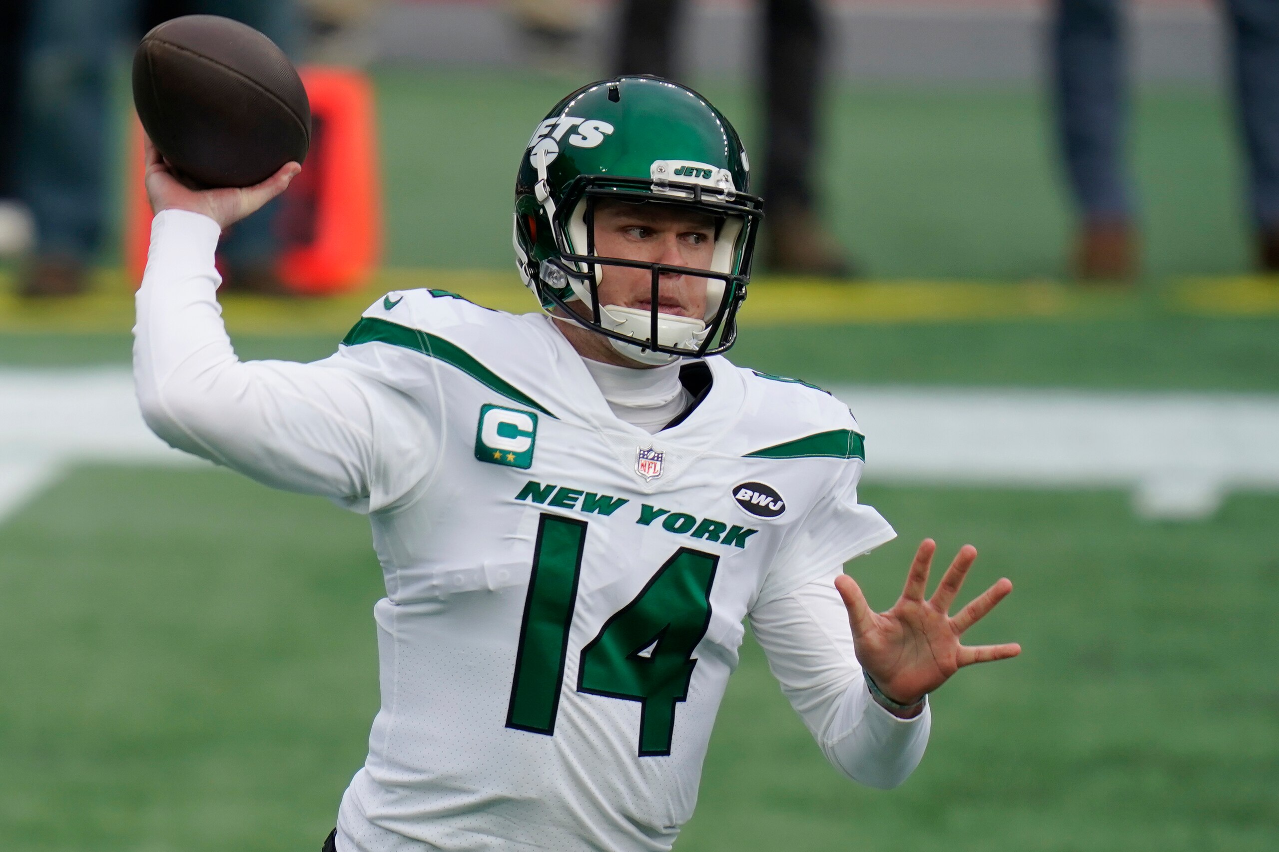 New York Jets quarterback Sam Darnold