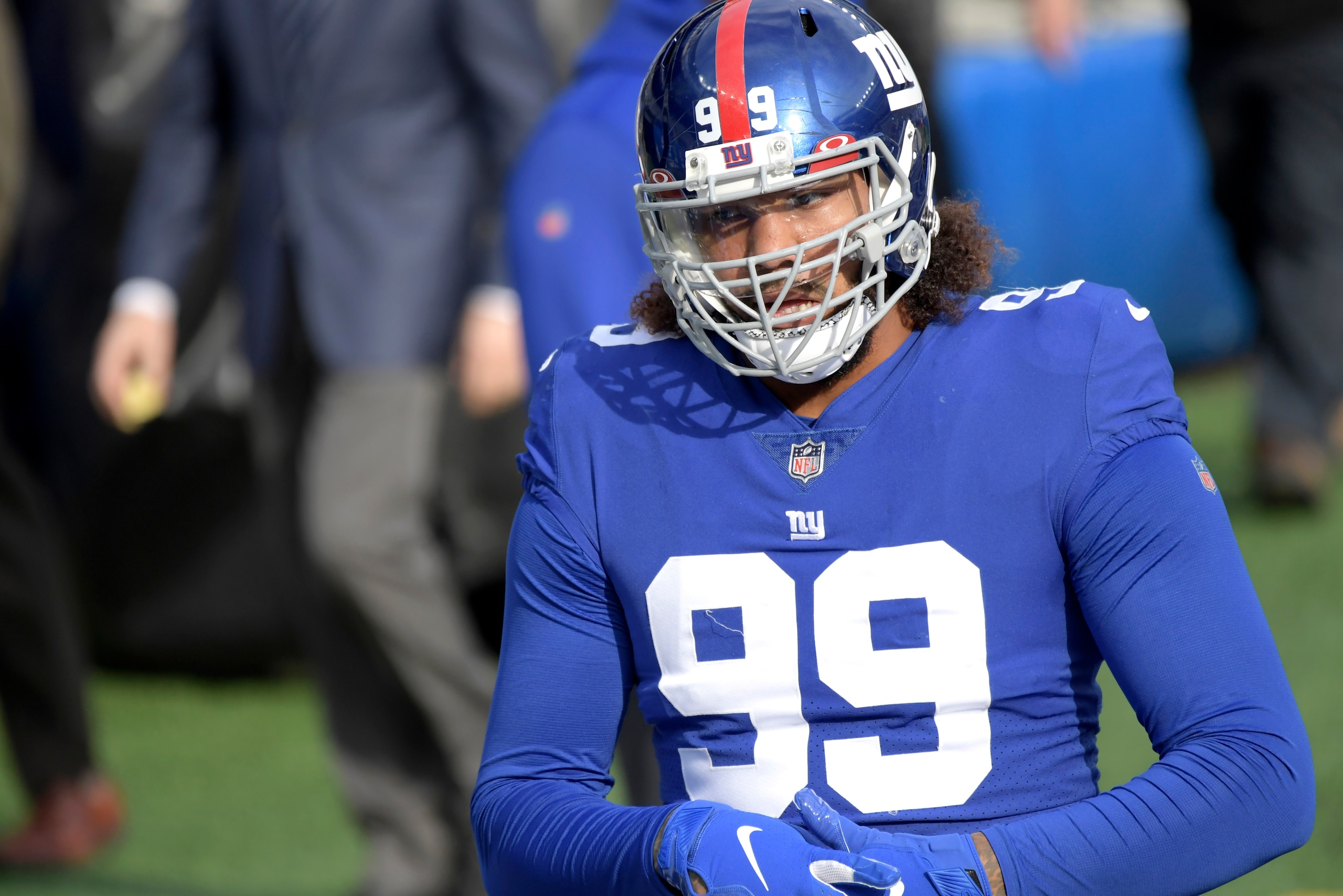 New York Giants defensive lineman Leonard Williams