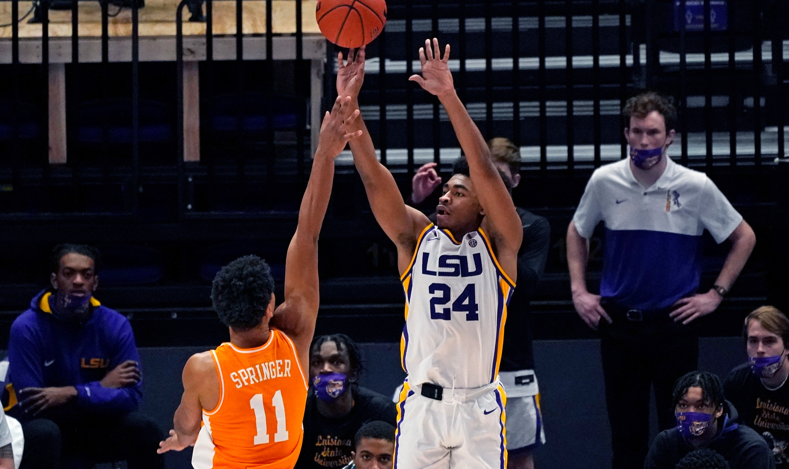 LSU's Cameron Thomas