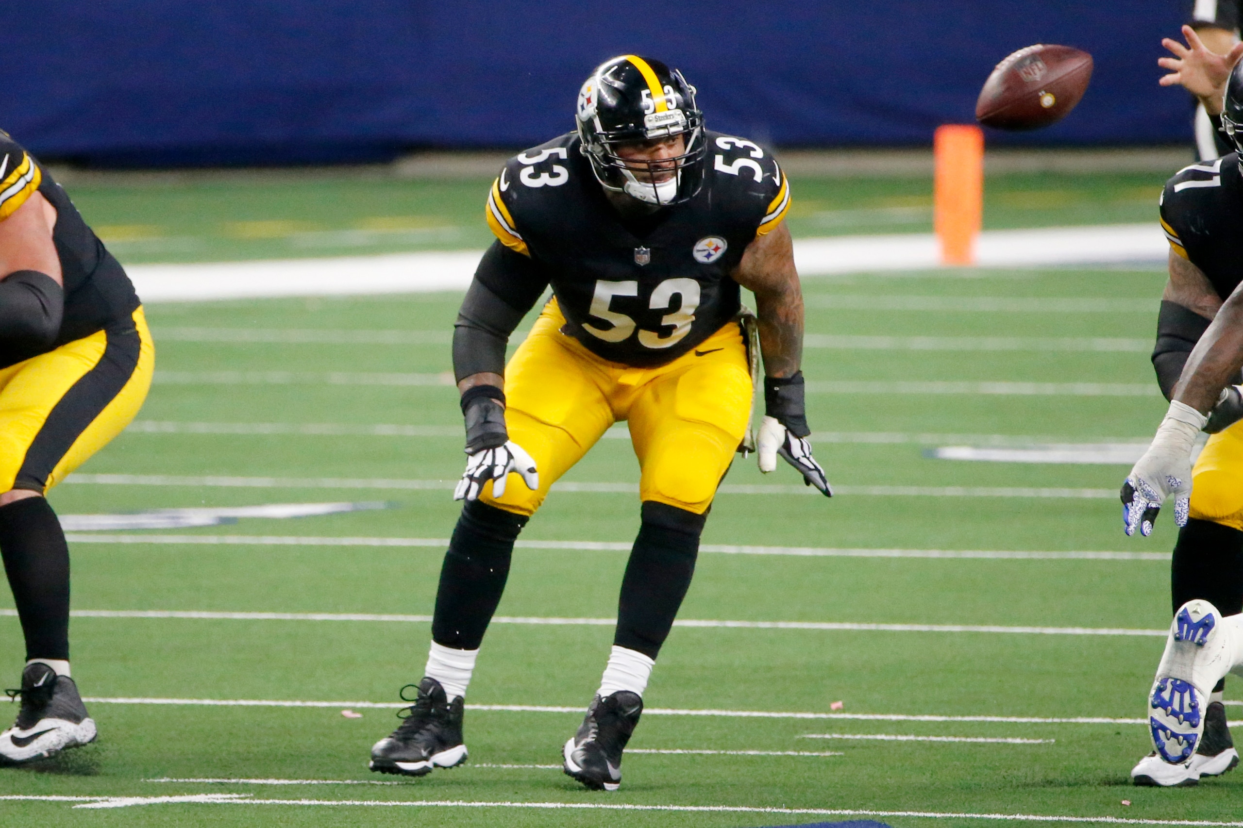 Former Pittsburgh Steelers center Maurkice Pouncey