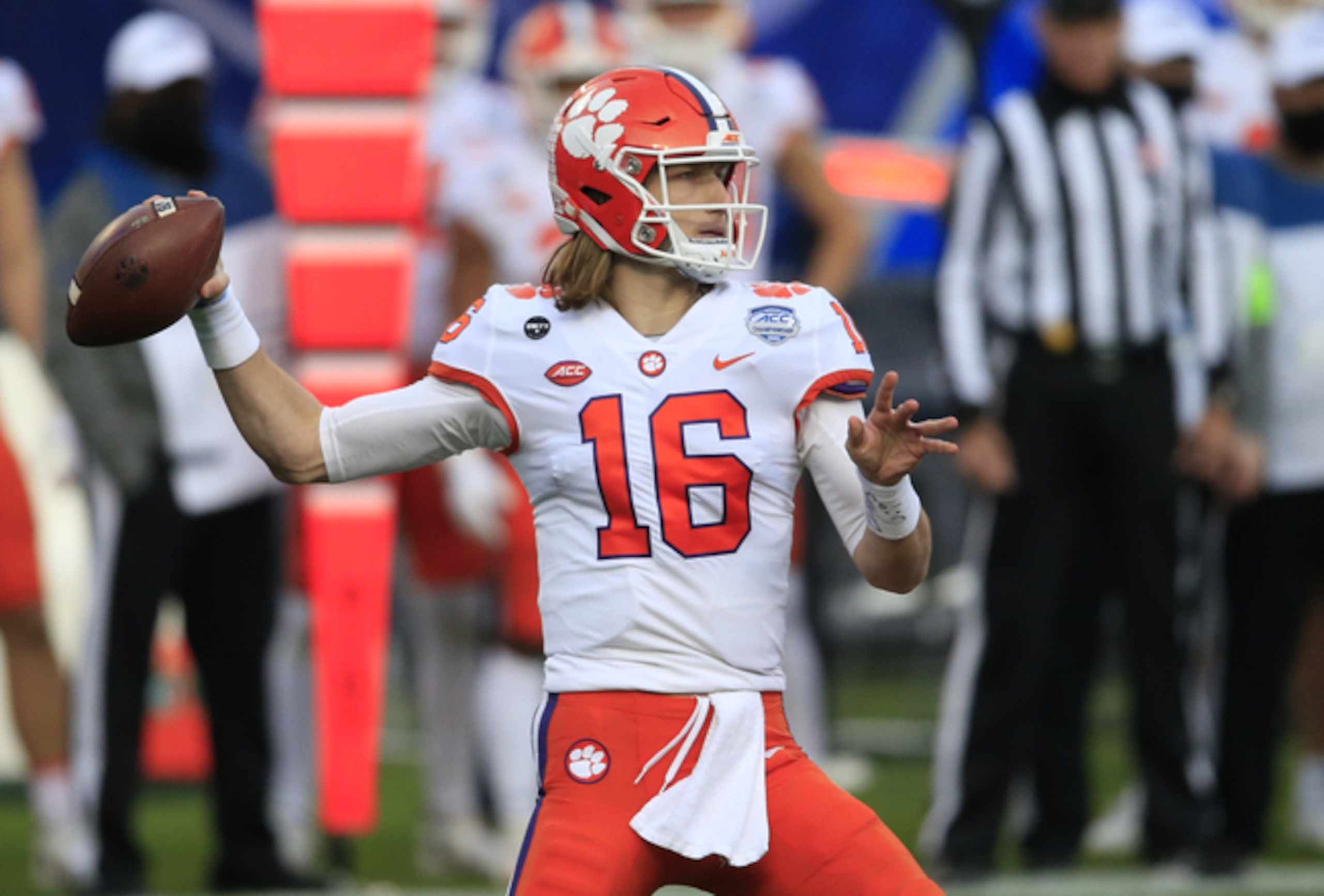 Clemson quarterback Trevor Lawrence