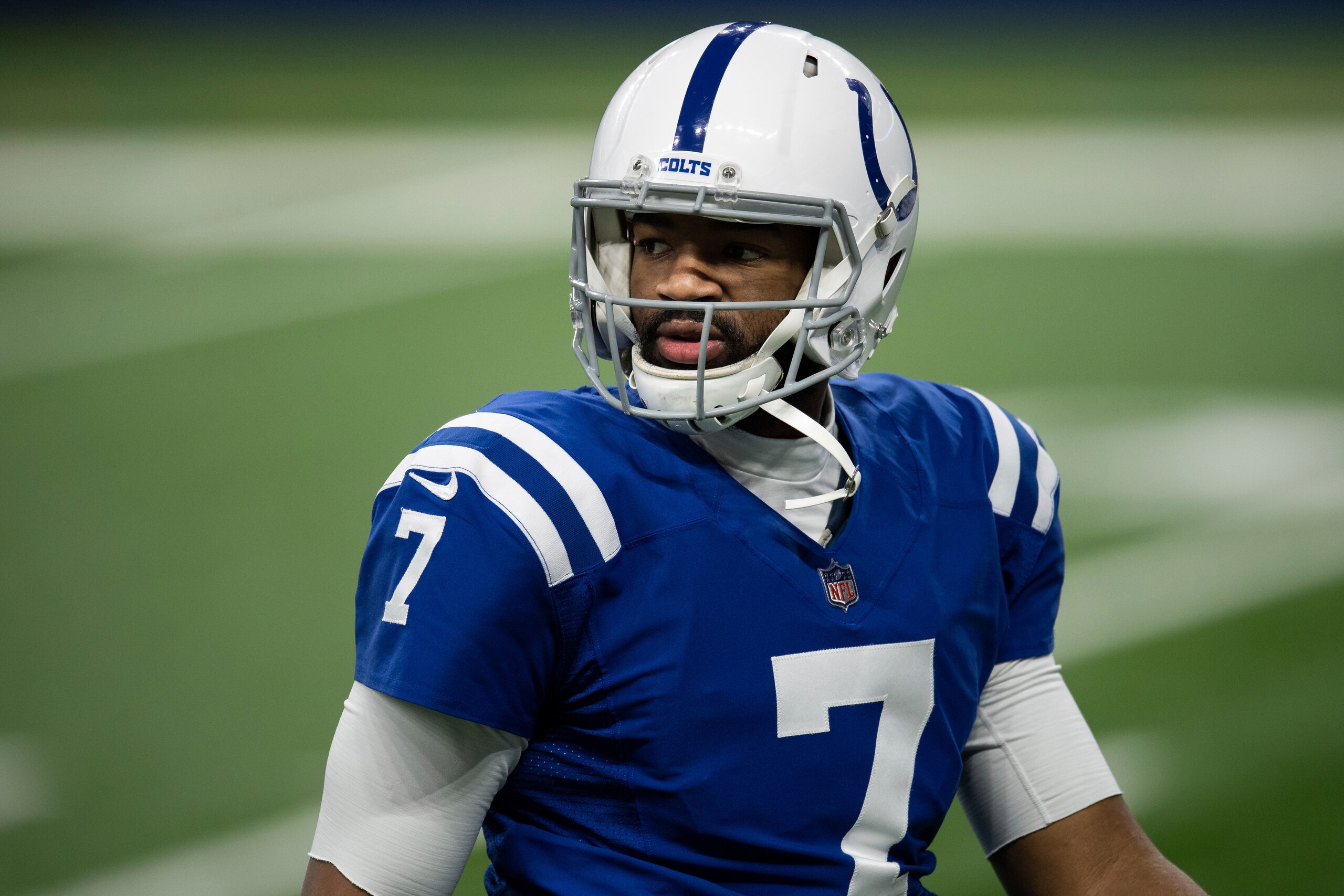 Quarterback Jacoby Brissett