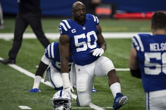 Indianapolis Colts edge-rusher Justin Houston