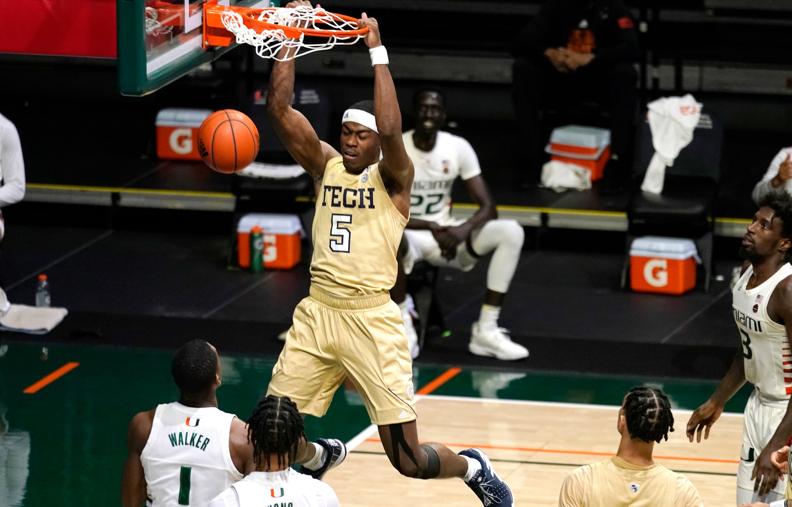 Georgia Tech's Moses Wright Georgia Tech's Moses Wright