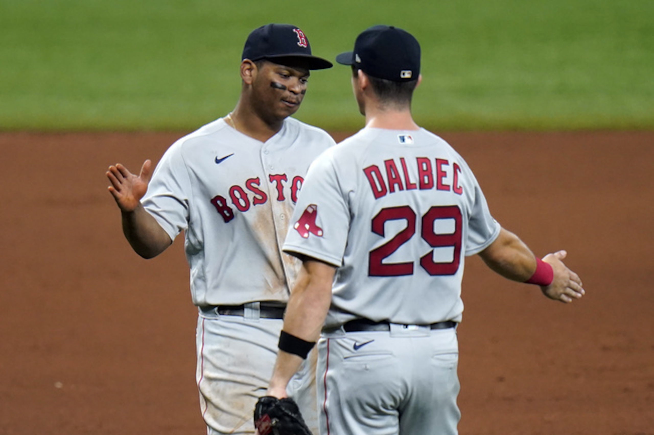 Rafael Devers and Bobby Dalbec