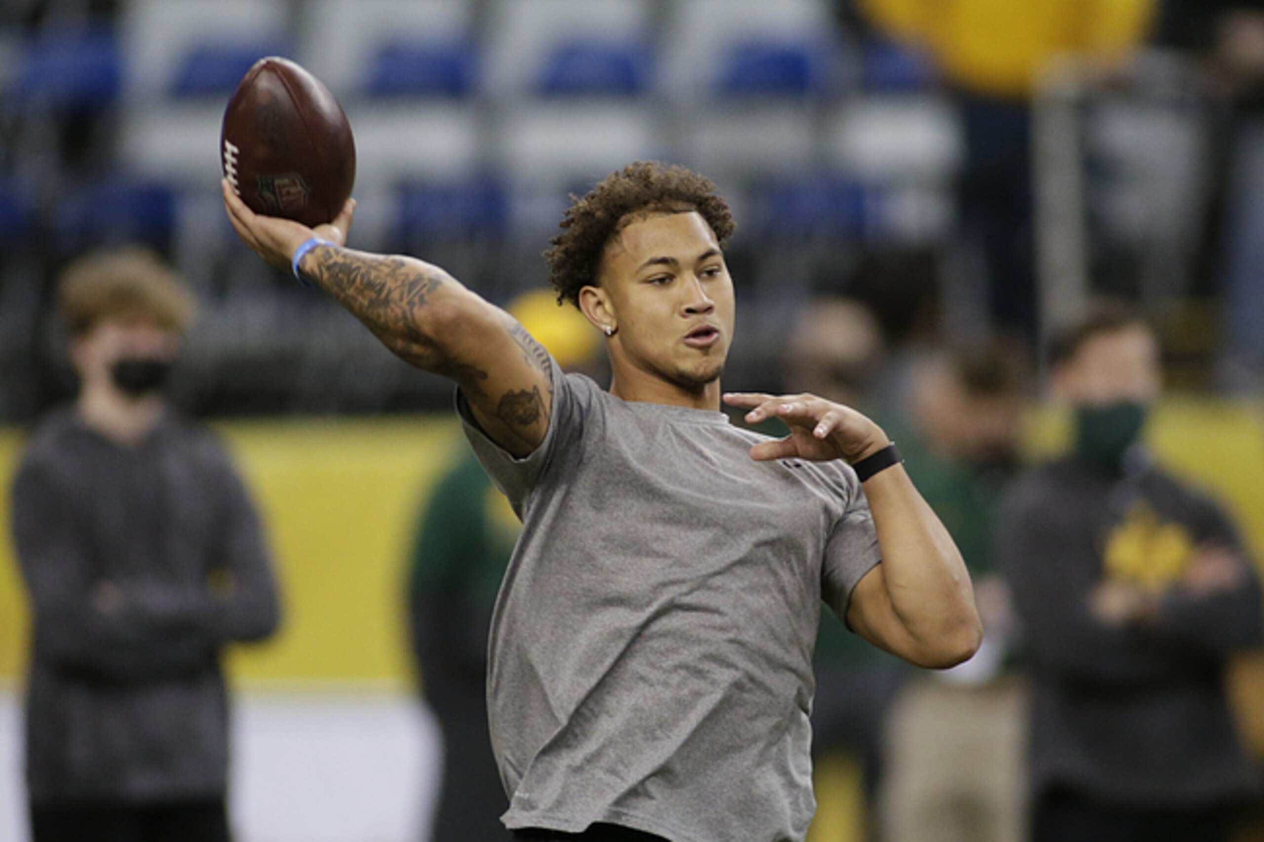 North Dakota State quarterback Trey Lance